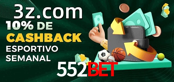 10% de bônus de cashback na 552BET